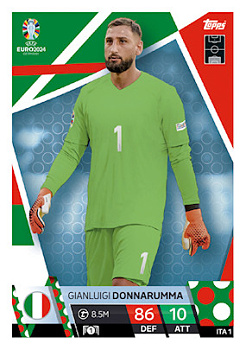 Gianluigi Donnarumma Italy Topps Match Attax EURO 2024 #ITA1